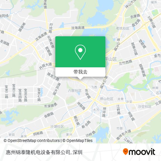 惠州锦泰隆机电设备有限公司地图