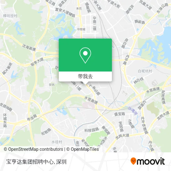 宝亨达集团招聘中心地图