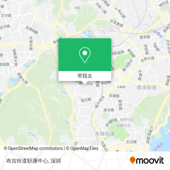 布吉街道职康中心地图