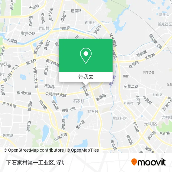 下石家村第一工业区地图
