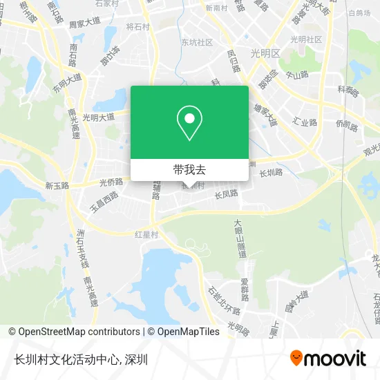 长圳村文化活动中心地图