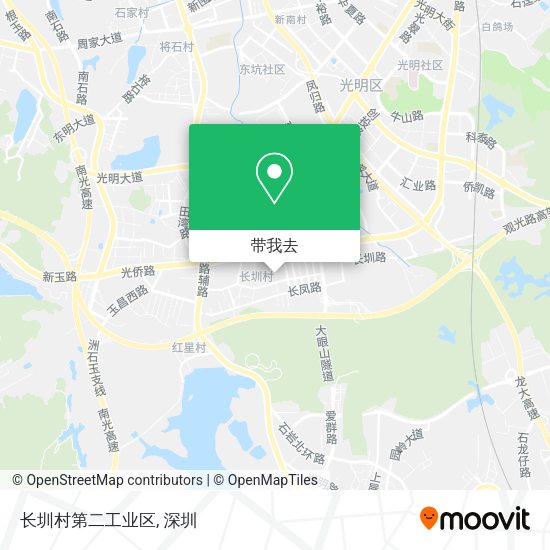 长圳村第二工业区地图