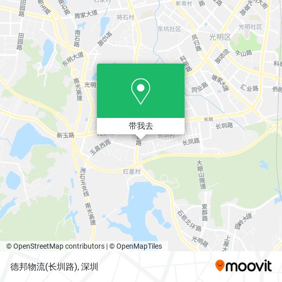德邦物流(长圳路)地图
