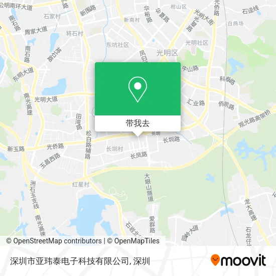 深圳市亚玮泰电子科技有限公司地图