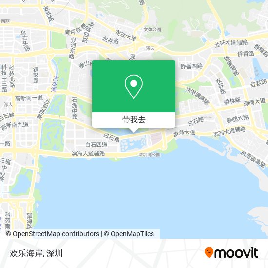 欢乐海岸地图
