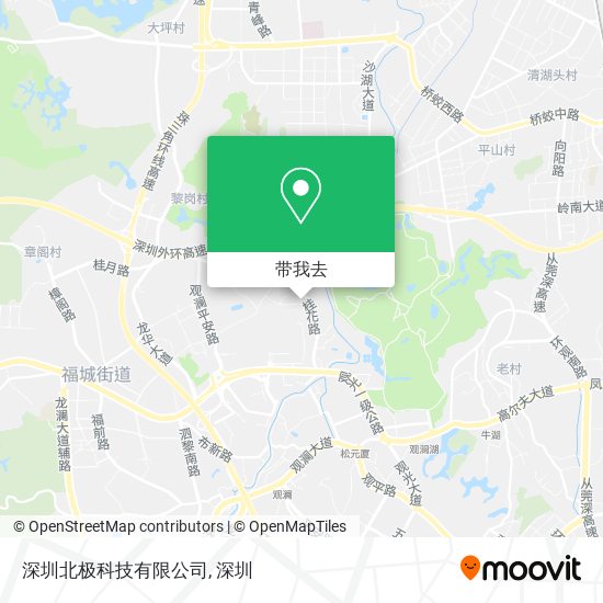 深圳北极科技有限公司地图
