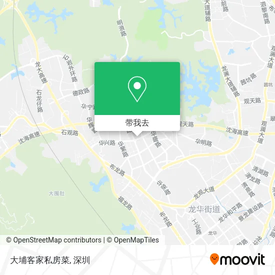 大埔客家私房菜地图