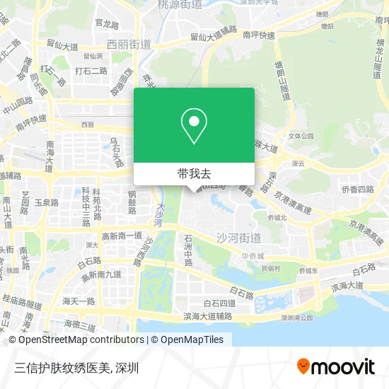 三信护肤纹绣医美地图