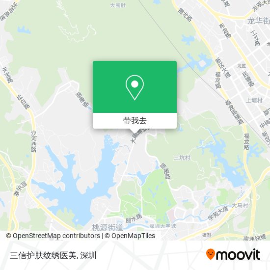 三信护肤纹绣医美地图