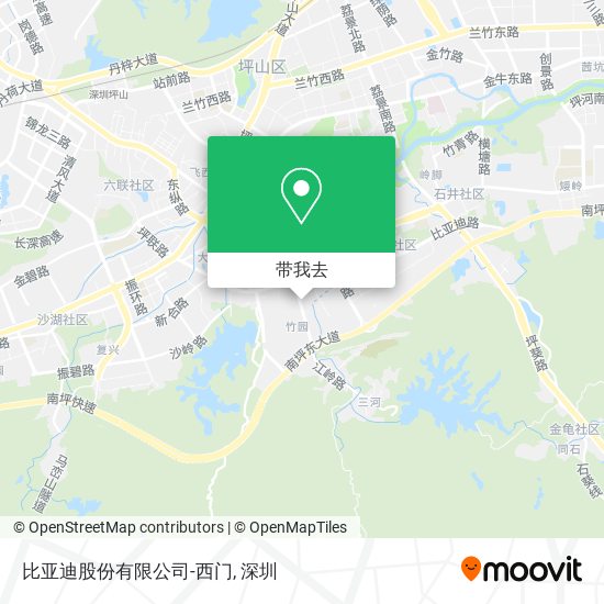 比亚迪股份有限公司-西门地图