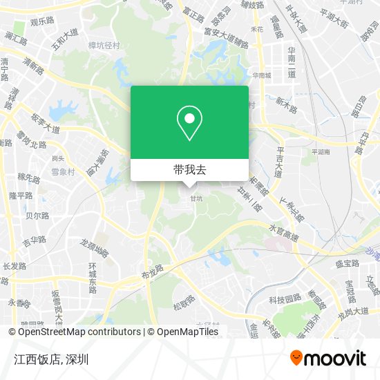 江西饭店地图
