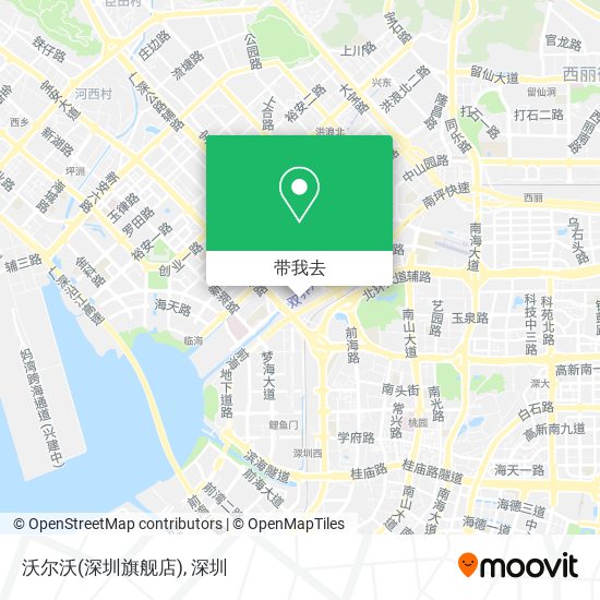 沃尔沃(深圳旗舰店)地图