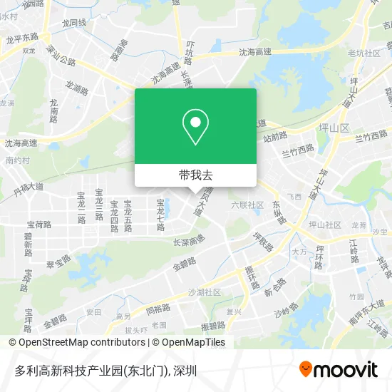 多利高新科技产业园(东北门)地图