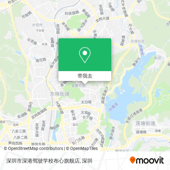 深圳市深港驾驶学校布心旗舰店地图