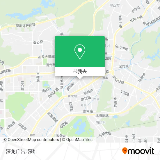 深龙广告地图