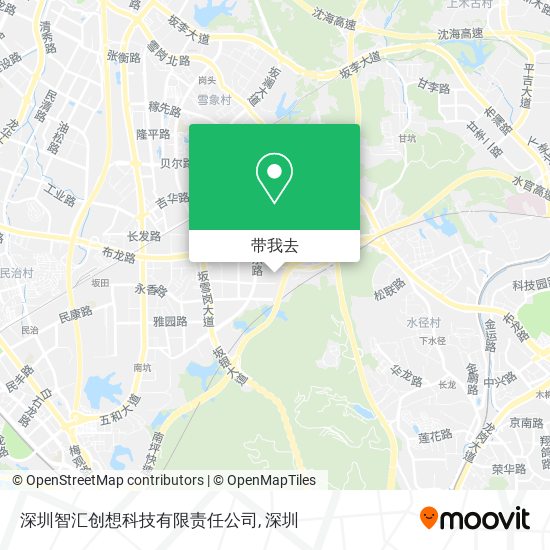 深圳智汇创想科技有限责任公司地图