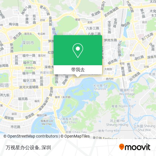 万视星办公设备地图