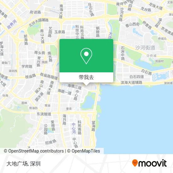 大地广场地图