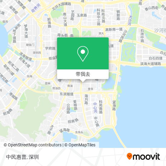 中民惠普地图