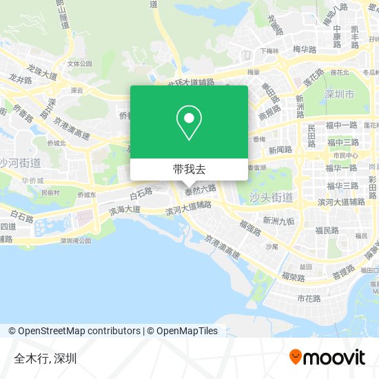 全木行地图