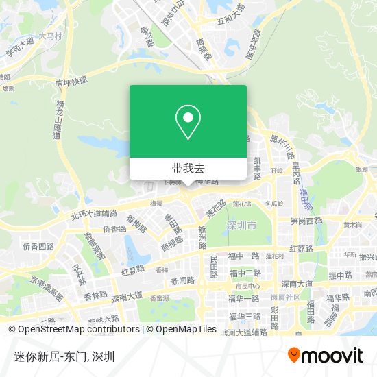 迷你新居-东门地图