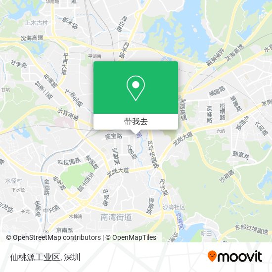仙桃源工业区地图