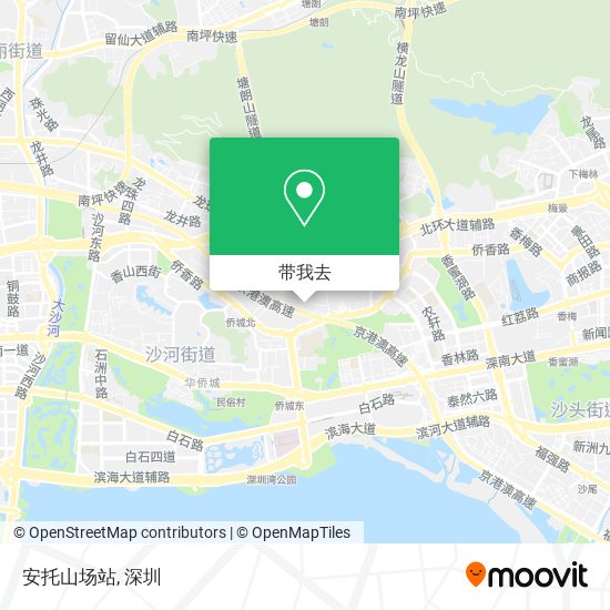 安托山场站地图
