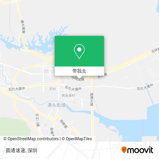 圆通速递地图