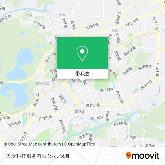 粤沃科技服务有限公司地图