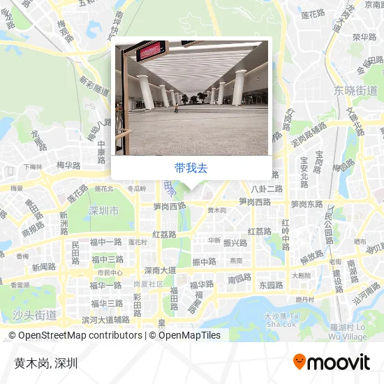 黄木岗地图