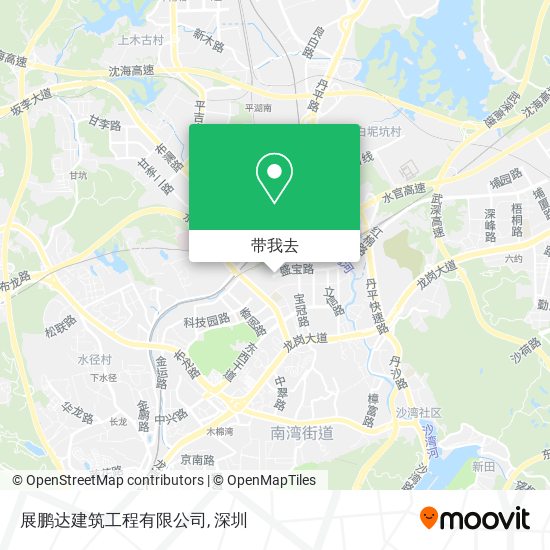 展鹏达建筑工程有限公司地图