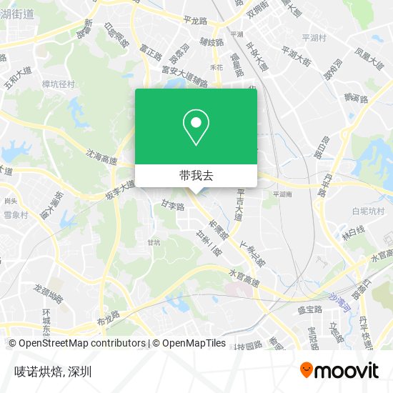 唛诺烘焙地图