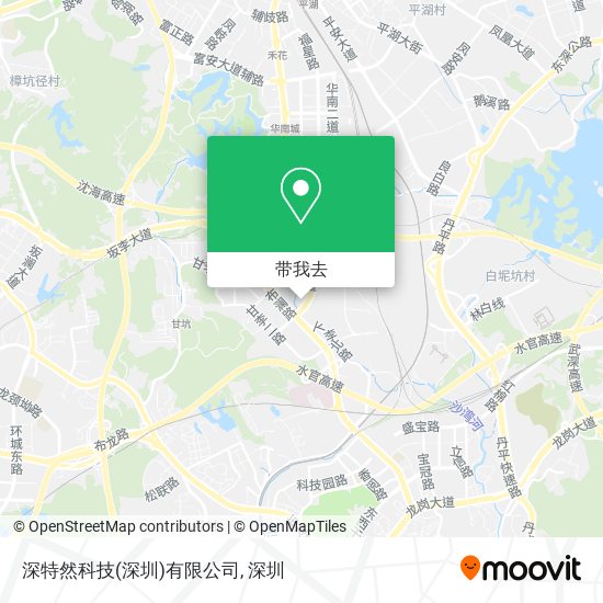 深特然科技(深圳)有限公司地图