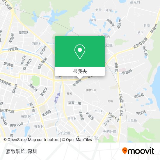 嘉致装饰地图