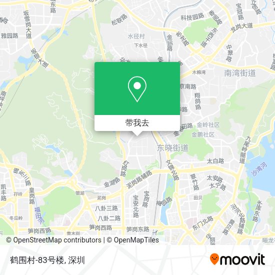 鹤围村-83号楼地图