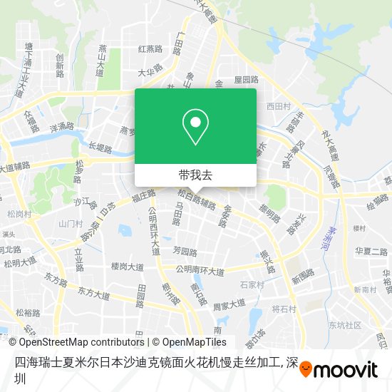 四海瑞士夏米尔日本沙迪克镜面火花机慢走丝加工地图