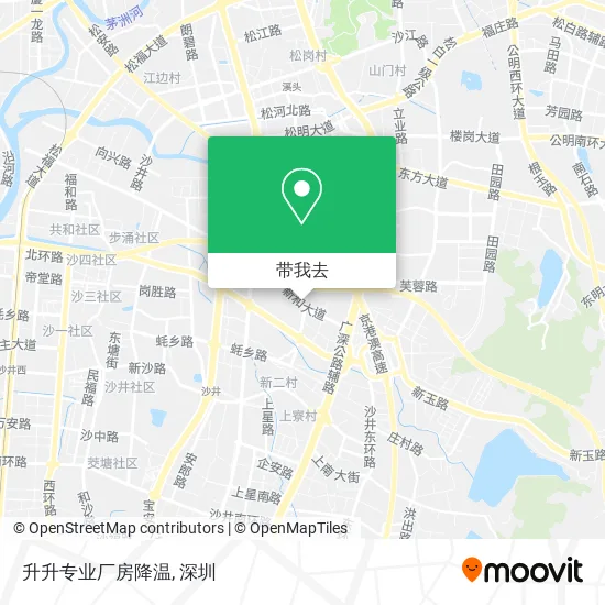 升升专业厂房降温地图