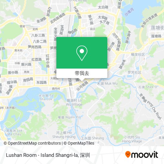 Lushan Room - Island Shangri-la地图