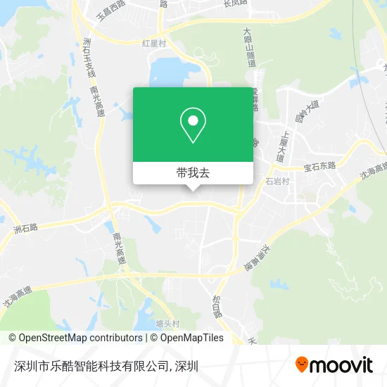 深圳市乐酷智能科技有限公司地图