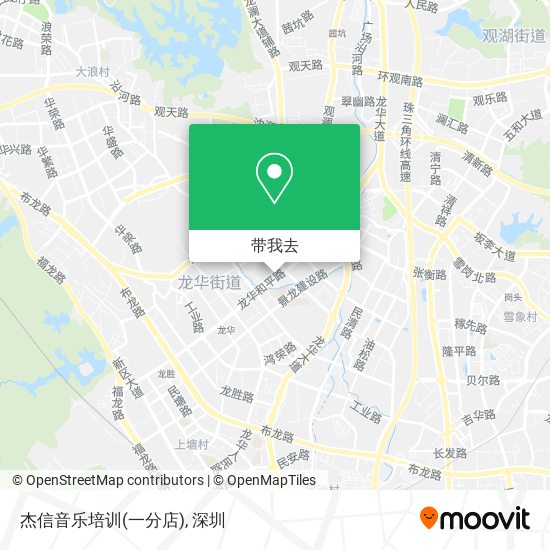 杰信音乐培训(一分店)地图