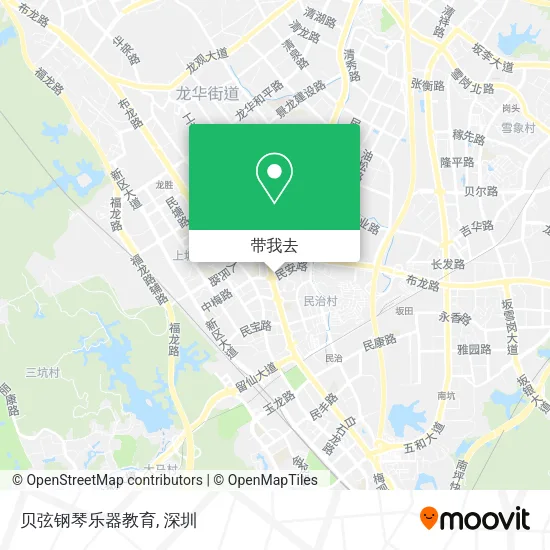 贝弦钢琴乐器教育地图