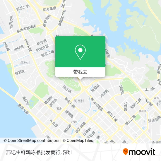 邢记生鲜鸡冻品批发商行地图