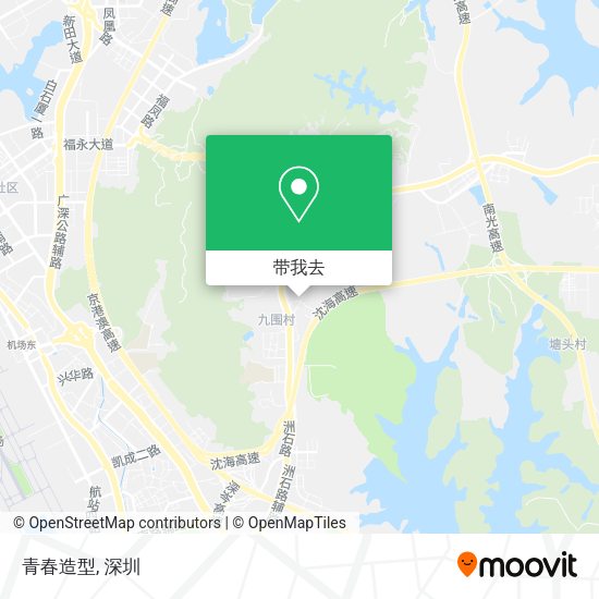青春造型地图