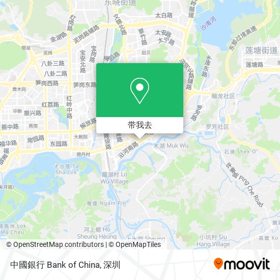 中國銀行 Bank of China地图