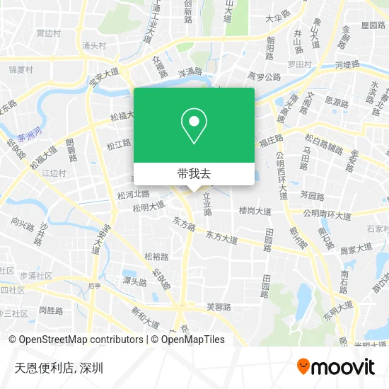 天恩便利店地图