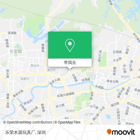 乐荣木器玩具厂地图