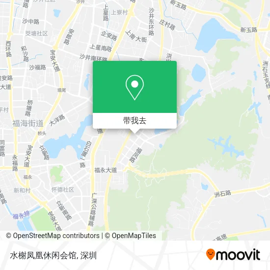 水榭凤凰休闲会馆地图