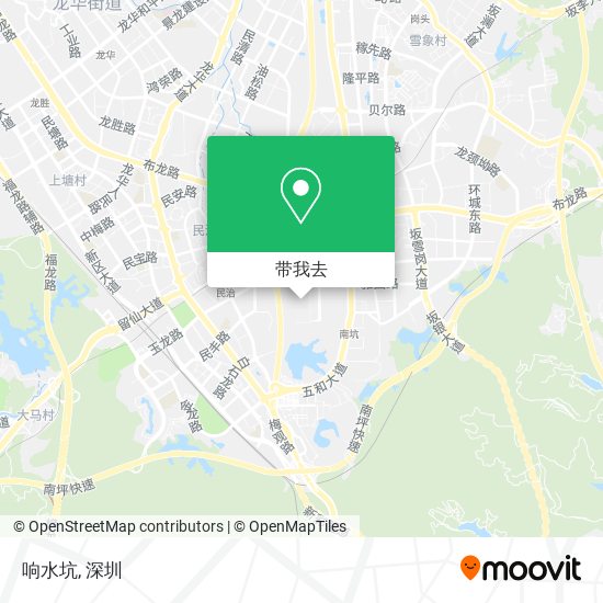 响水坑地图