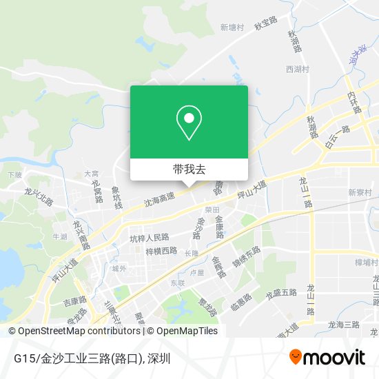 G15/金沙工业三路(路口)地图