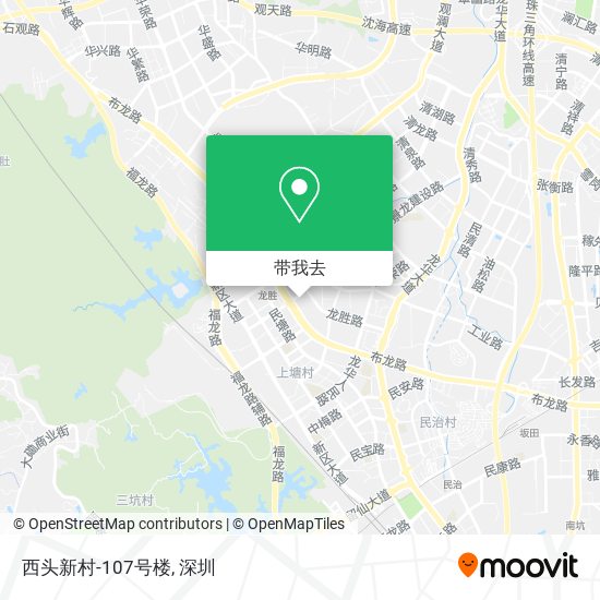 西头新村-107号楼地图